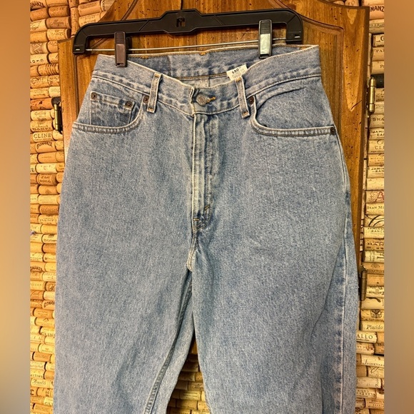 Vintage ‘02 Y2K Levi’s 550 relaxed fit tapered leg size 10 - Picture 3 of 8